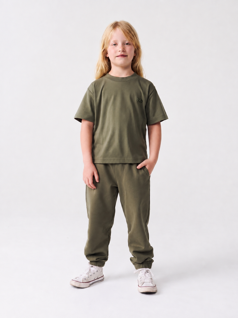 Le ty-shirt O enfant - vert kaki